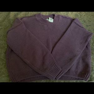 Hollister size small lilac oversized sweater
